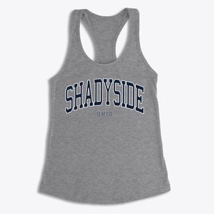 Shadyside Ohio Traditional Women's Racerback Tank