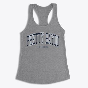 Pretty Bayou Florida Traditional Women's Racerback Tank