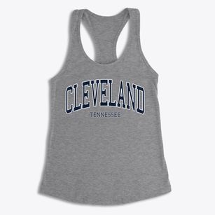Cleveland Tennessee Traditional Women's Racerback Tank