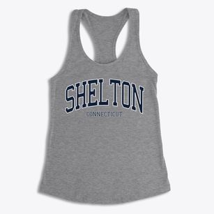 Shelton Connecticut Traditional Women's Racerback Tank