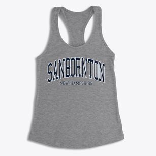 Sanbornton New Hampshire Traditional Women's Racerback Tank