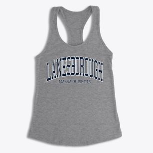 Lanesborough Massachusetts Traditional Women's Racerback Tank