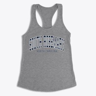 South Rosemary North Carolina Traditional Women's Racerback Tank