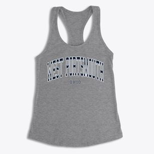 West Portsmouth Ohio Traditional Women's Racerback Tank