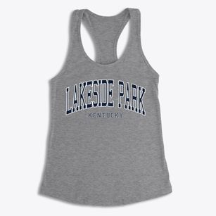 Lakeside Park Kentucky Traditional Women's Racerback Tank