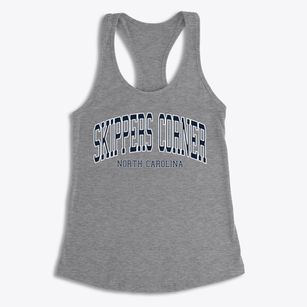 Skippers Corner North Carolina Traditional Women's Racerback Tank