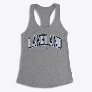 Lakeland New York Traditional Women's Racerback Tank