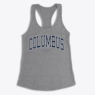 Columbus Ohio Traditional Women's Racerback Tank