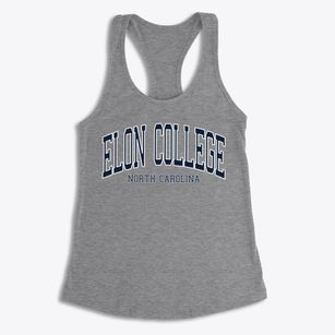 Elon College North Carolina Traditional Women's Racerback Tank