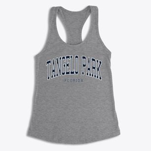 Tangelo Park Florida Traditional Women's Racerback Tank