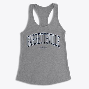 Garrettsville Ohio Traditional Women's Racerback Tank