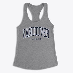 Vancouver Washington Traditional Women's Racerback Tank