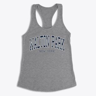 Walton Park New York Traditional Women's Racerback Tank