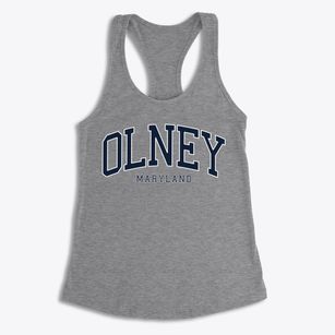 Olney Maryland Traditional Women's Racerback Tank