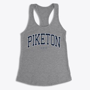 Piketon Ohio Traditional Women's Racerback Tank