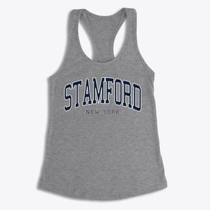 Stamford New York Traditional Women's Racerback Tank