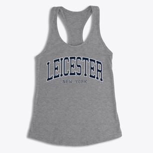 Leicester New York Traditional Women's Racerback Tank