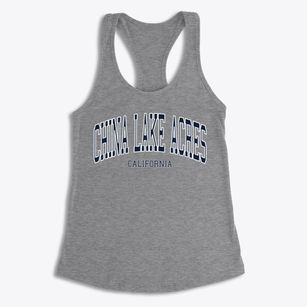 China Lake Acres California Traditional Women's Racerback Tank