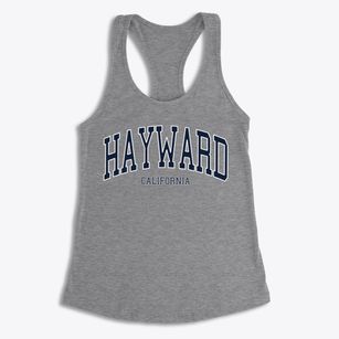 Hayward California Traditional Women's Racerback Tank
