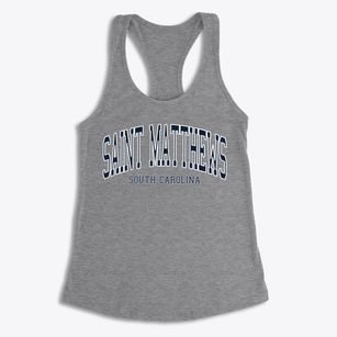 St. Matthews South Carolina Traditional Women's Racerback Tank