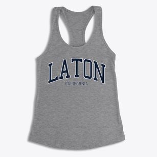 Laton California Traditional Women's Racerback Tank