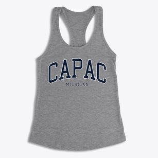 Capac Michigan Traditional Women's Racerback Tank