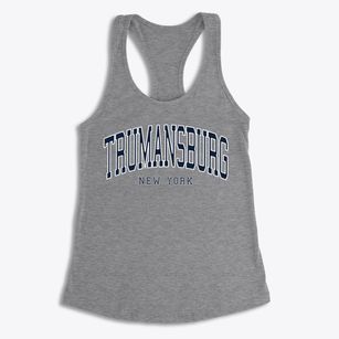 Trumansburg New York Traditional Women's Racerback Tank