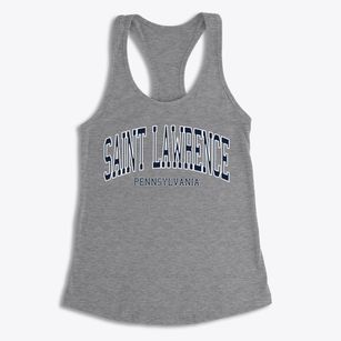 St. Lawrence Pennsylvania Traditional Women's Racerback Tank