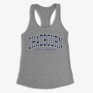 Chadbourn North Carolina Traditional Women's Racerback Tank