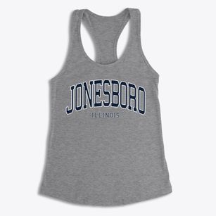 Jonesboro Illinois Traditional Women's Racerback Tank