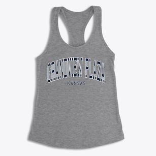 Grandview Plaza Kansas Traditional Women's Racerback Tank