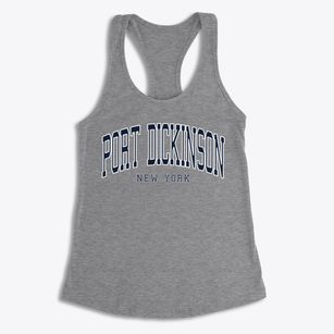 Port Dickinson New York Traditional Women's Racerback Tank