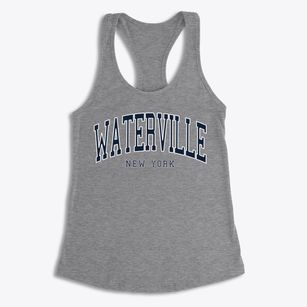 Waterville New York Traditional Women's Racerback Tank