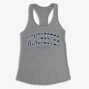 Winchester Missouri Traditional Women's Racerback Tank