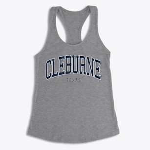 Cleburne Texas Traditional Women's Racerback Tank