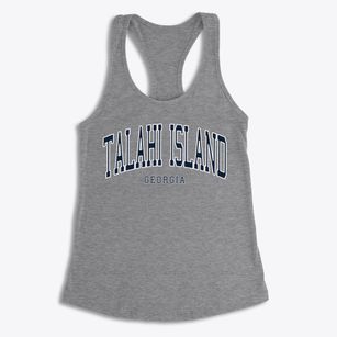 Talahi Island Georgia Traditional Women's Racerback Tank