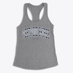 Westwood Shores Texas Traditional Women's Racerback Tank