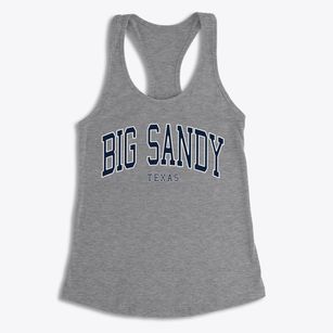 Big Sandy Texas Traditional Women's Racerback Tank