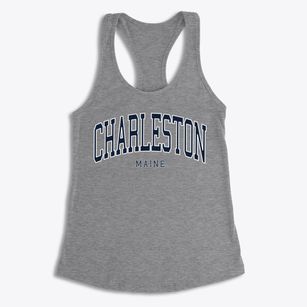 Charleston Maine Traditional Women's Racerback Tank