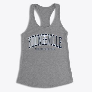 Youngsville North Carolina Traditional Women's Racerback Tank