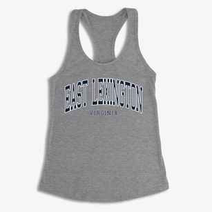 East Lexington Virginia Traditional Women's Racerback Tank