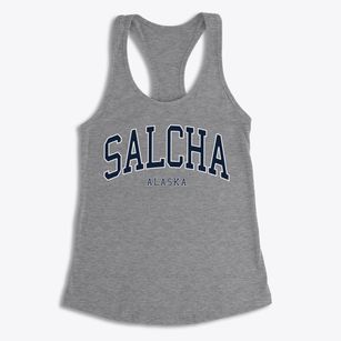 Salcha Alaska Traditional Women's Racerback Tank