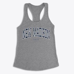 New Madison Ohio Traditional Women's Racerback Tank