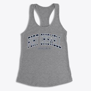 Fort Chiswell Virginia Traditional Women's Racerback Tank