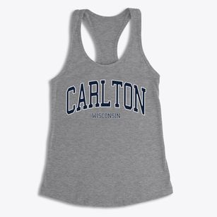 Carlton Wisconsin Traditional Women's Racerback Tank