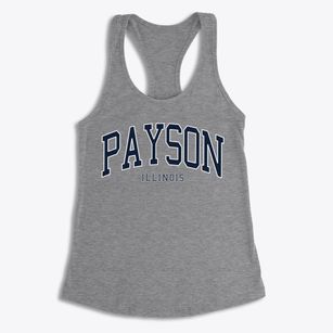 Payson Illinois Traditional Women's Racerback Tank
