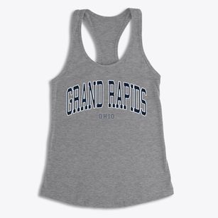 Grand Rapids Ohio Traditional Women's Racerback Tank