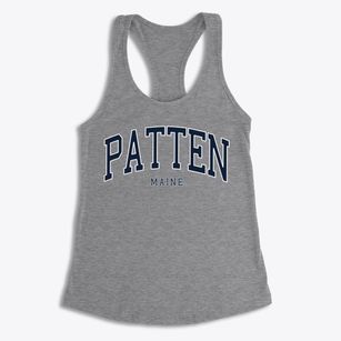 Patten Maine Traditional Women's Racerback Tank