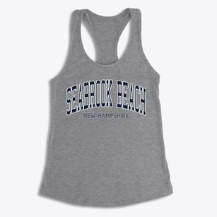 Seabrook Beach New Hampshire Traditional Women's Racerback Tank