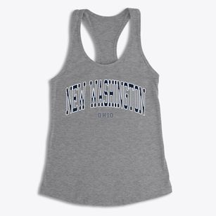 New Washington Ohio Traditional Women's Racerback Tank